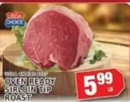 Associated Usa Choice oven ready sirloin tip roast offer