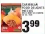 Associated Caribbean food delights patties offer