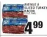 Associated avenue a sliced turkey bacon offer