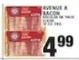 Associated Avenue A bacon offer