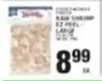 Associated Todds raw shrimp offer