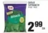 Associated Dole spinach offer