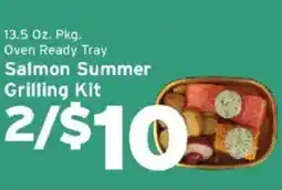 Hannaford Salmon summer grilling kit offer