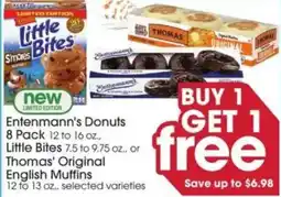 Giant Eagle Entenmann's donuts offer