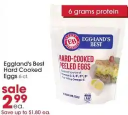 Giant Eagle Eggland's best hard cooked eggs offer