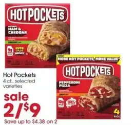 Giant Eagle Hot pockets offer