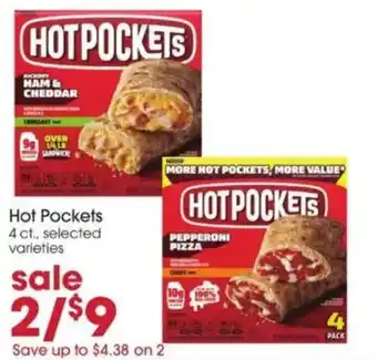 Giant Eagle Hot pockets offer