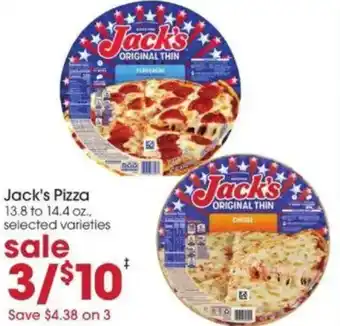 Giant Eagle Jack's pizza offer