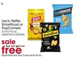 Giant Eagle Lay's, Kettle, Smartfood or PopCorners offer