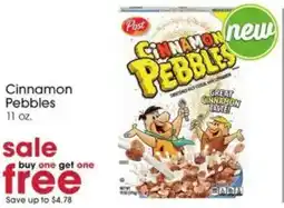 Giant Eagle Cinnamon Pebbles offer