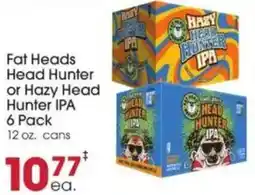 Giant Eagle Fat heads head hunter or hazy head hunter ipa offer