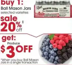 Giant Eagle Ball mason jars offer