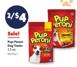 Family Dollar Pup-Peroni Dog Treats offer