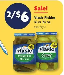 Family Dollar Vlasic Pickles offer