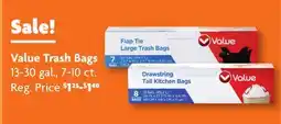 Family Dollar Value Trash Bags offer