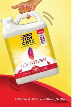 Family Dollar Purina Tidy Cat Lightweight Cat Litter offer