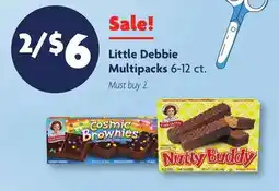 Family Dollar Little Debbie Multipacks offer
