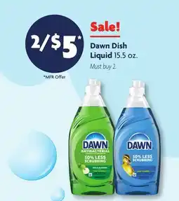 Family Dollar Dawn Dish Liquid offer