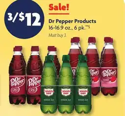 Family Dollar Dr Pepper Products offer