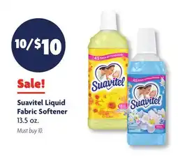 Family Dollar Suavitel Liquid Fabric Softener offer