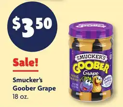Family Dollar Smucker's Goober Grape offer