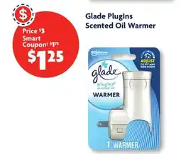 Family Dollar Glade Plugins Scented Oil Warmer offer