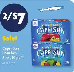 Family Dollar Capri Sun Pouches offer