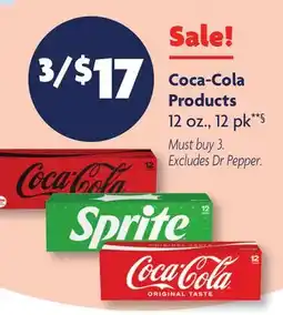 Family Dollar Coca-Cola Products offer