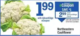 Price Chopper Northeastern Cauliflower offer