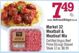 Price Chopper Market 32 meatball & meatloaf mix offer