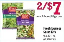 Price Chopper Fresh Express Salad Kits offer