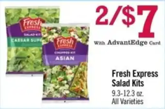 Price Chopper Fresh Express Salad Kits offer
