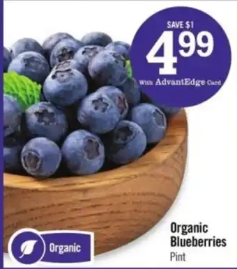 Price Chopper Organic Blueberries offer
