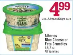 Price Chopper Athenos Blue Cheese or Feta Crumbles offer