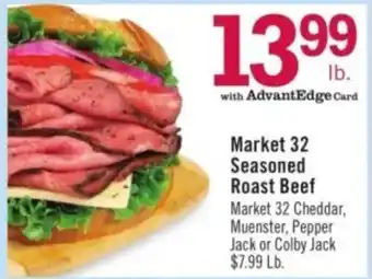 Price Chopper Market 32 Seasoned Roast Beef offer