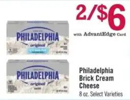 Price Chopper Philadelphia brick cream cheese offer