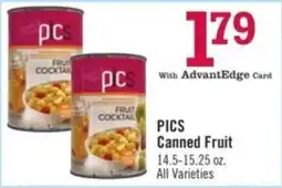 Price Chopper Pics Canned Fruit offer