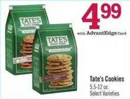 Price Chopper Tate's Cookies offer