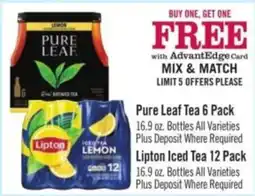 Price Chopper Pure Leaf Tea Lipton Iced Tea offer