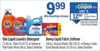 Price Chopper Tide Liquid Laundry Detergent offer