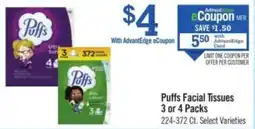 Price Chopper Puffs Facial Tissues offer