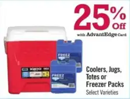Price Chopper Igloo Coolers, Jugs, Totes or Freezer Packs offer