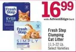 Price Chopper Fresh Step Clumping Cat Litter offer