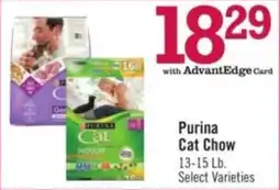 Price Chopper Purina Cat Chow offer