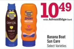 Price Chopper Banana Boat Sun Care offer