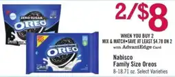 Price Chopper Nabisco Family Size Oreo offer