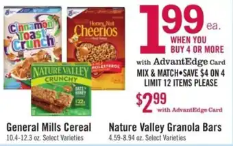 Price Chopper General Mills Cereal offer