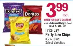 Price Chopper Frito Lay Party Size Chips offer