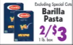 Marino's Supermarket Barilla Pasta offer
