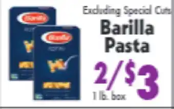 Marino's Supermarket Barilla Pasta offer